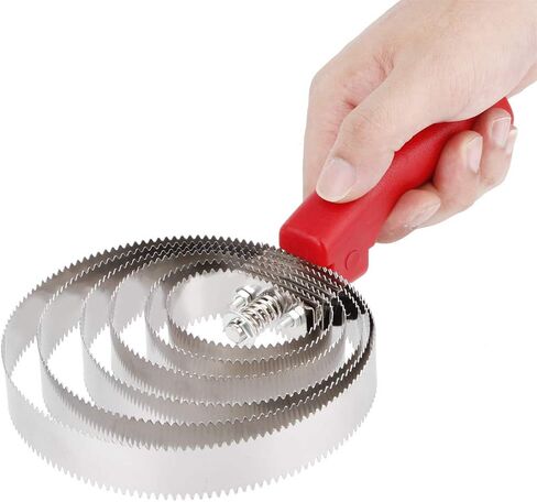 مشط الكاري ذو 6 حلقات مشط معدني قابل للعكس من الفولاذ المقاوم للصدأ للكلب بالكاري الربيعي مع قبضة مريحة للعناية بتساقط أغنام الخيول والحيوانات الأليفة in Kuwait