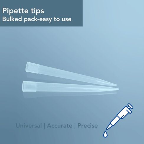 200uL Pipette Tips 1000 PCS per Bag Yellow Laboratory Universal Plastic Liquid Pipette Pipettor Tips in Saudi Arabia
