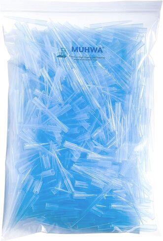 أطراف ماصة MUHWA 10 مل - للحرارة، بولي بروبيلين (PP)، شفاف، 100 قطعة/الحقيبة، قابلة للتشغيل التلقائي (قطر كبير 10 مل) in Kuwait