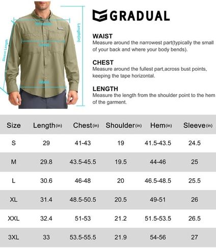 Men's Long Sleeve Sun Protection Fishing Shirt with Zipper Pockets UPF 50+ Lightweight Cool Sun Shirts for Men Hiking Outdoor in Saudi Arabia