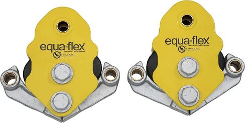 Lippert Equa-Flex Rubberized Equalizer Tandem Axle Kit for Double-Eye Leaf Springs and 4,000 to 6,000-lb. Weight Capacity - 279687 in Saudi Arabia