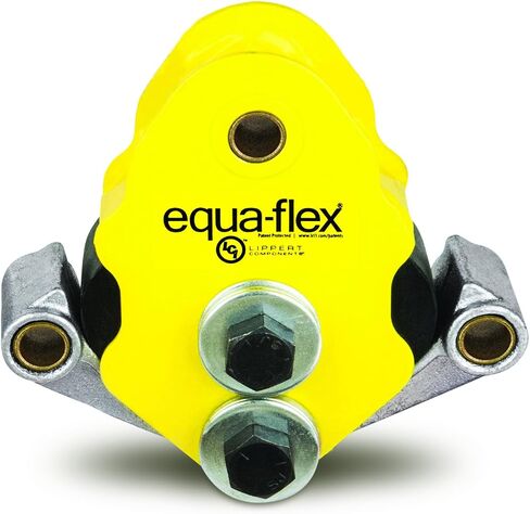 Lippert Equa-Flex Rubberized Equalizer Tandem Axle Kit for Double-Eye Leaf Springs and 4,000 to 6,000-lb. Weight Capacity - 279687 in Saudi Arabia