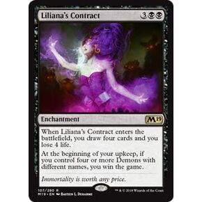 Magic: The Gathering - Liliana's Contract - Core Set 2019 in Kuwait