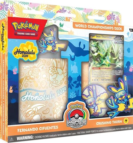 Pokemon TCG: 2024 World Championships Deck Fernando Cifuentes - Crushing Thorn in Saudi Arabia
