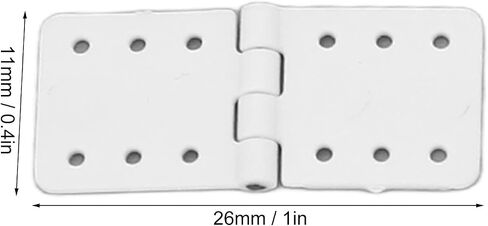 RC Aircraft Hinges, 40PCS Plastic Hinges, Model Airplane Wing Parts, Durable and Lightweight for RC Plane DIY Repairs and Upgrade Projects in Saudi Arabia