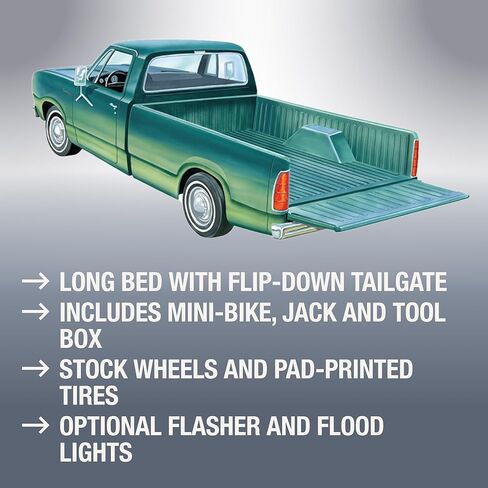 MPC 1978 Dodge D100 مخصص التقاط 1:25 مجموعة طراز المقياس in Saudi Arabia