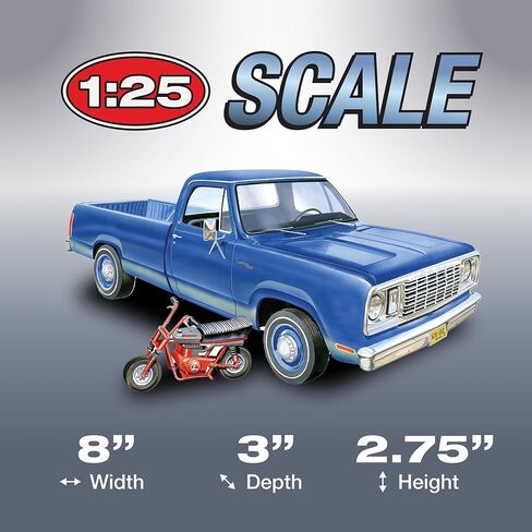 MPC 1978 Dodge D100 مخصص التقاط 1:25 مجموعة طراز المقياس in Saudi Arabia