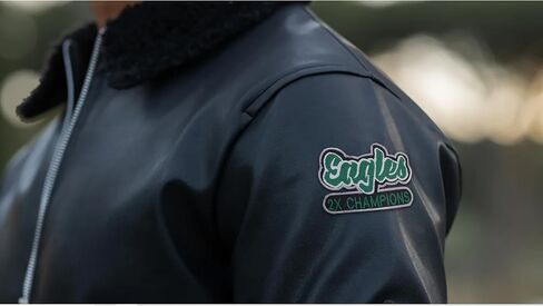 Rugby American Football Champions Embroidered Iron-On Patch Set of 6 Patches for Jackets, Hats, Backpacks, Apparel & Shirts in Saudi Arabia