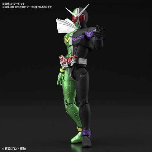 Bandai Hobby Figure-Rise Standard Kamen Rider Double Cyclone Joker Kamen Rider ، Multi in Saudi Arabia