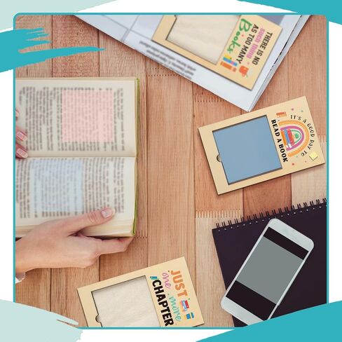 12 حزمة كتاب هدايا نادي الكتب عشاق الملاحظة لزجة الملاحظات اللاصقة للنساء الملحقات الكتب للقراء الهدايا المكتبة السائبة العودة إلى المدرسة in Saudi Arabia