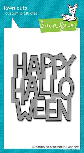 Lawn Fawn LF3870 Giant Happy Halloween: صورة قائمة بذاتها in Saudi Arabia