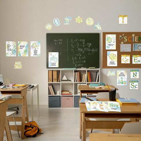 33 Pcs Biology Chemistry Science Posters for Classroom Decor Posters Biology Themes Life Science Canvas Poster 7.9x11.8 for High School Classroom Hallways Bulletin Boards Study Room in Saudi Arabia