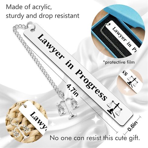 Lawyer Gifts for Women Men Attorney Bookmark for Future Lawyer Friends Paralegal Law Student Gifts Birthday Christmas Law School Graduation Gift Ideas Best Lawyers Bookmarks in Saudi Arabia