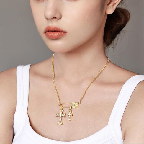 Multi Layer Pearl Butterfly Necklace Pearl Y Drop Necklace Dainty Gold Butterfly Double Necklace Jewelry for Women Girls Gifts in Saudi Arabia