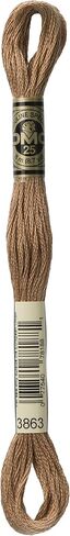 DMC 6-Strand التطريز القطن 8.7YD-Medium Mocha Beige in Saudi Arabia