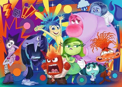 Ravensburger Disney Inside Out 2 - New Emotions at Headquarters | 1000 Piece Jigsaw Puzzle | Explore Vibrant Imagery | Perfect for Disney Fans| Amazon Exclusive in Saudi Arabia