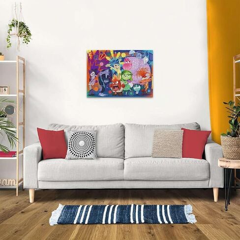 Ravensburger Disney Inside Out 2 - New Emotions at Headquarters | 1000 Piece Jigsaw Puzzle | Explore Vibrant Imagery | Perfect for Disney Fans| Amazon Exclusive in Saudi Arabia