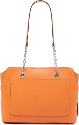 Calvin Klein Hailey Micro Pebble Triple Compartment Chain Satchel in Saudi Arabia
