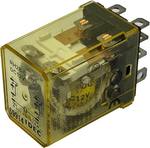 Relay 15328865-12V 40A 5 Pins Temperature Sensor and Fan Control Relay Replace 12193602, 12177234, 15-81106, 96263403 in Saudi Arabia