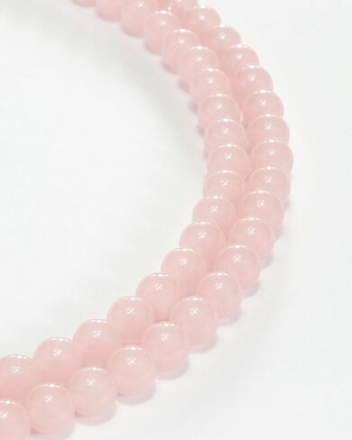 8mm Glass Beads 46PCS Glass Beads for Jewelry Making Charm Round Loose Bead for Bracelet Making Kit (Dark Yellow Glass) in Saudi Arabia