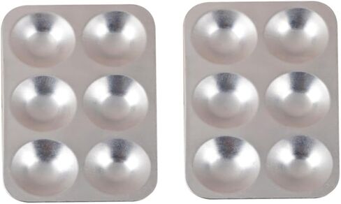 2pcs Mixing Plate Pigment Tray Multi Painting Mixing Board Art Accessory in Saudi Arabia