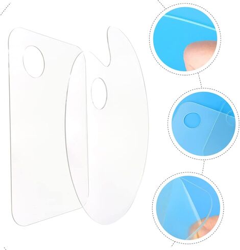 2pcs ثقب ثقب ، صينية الطلاء مجموعة لطلاء زيت DIY ألوان المائية لوحة الصباغ أكريليك حامل الفنون النظيفة السهلة للفنانين والطلاب in Kuwait