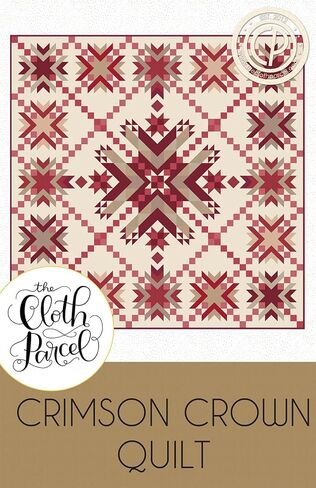 Cloth Parcel Crimson Crown Quilt Pattern, None in Saudi Arabia