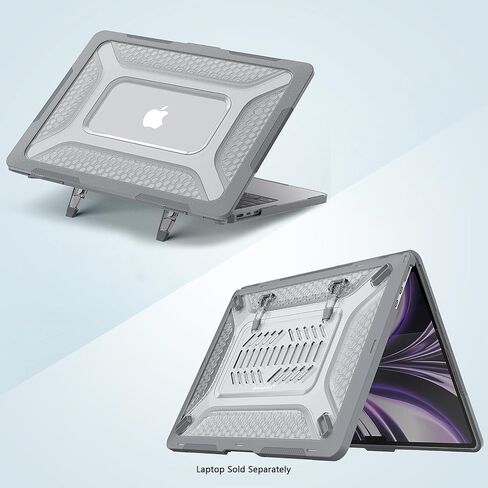 SAHARACASE - CASE RAIDER ULTRA -DUTY مع Stand for MacBook Air 15 "(2024) ، Desert Blue ، (LT00071) in Saudi Arabia