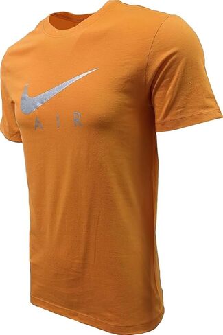 تي شيرت Nike NSW Icon Futura للرجال Ar5004 (الولايات المتحدة، ألفا، كبير، عادي، عادي، أبيض/أرجواني/أصفر) in Saudi Arabia