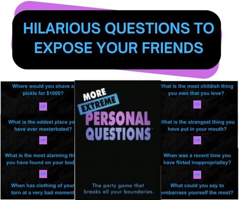 More Extreme Personal Questions... The Kinda Family Friendly Game [A Party Game] in Saudi Arabia