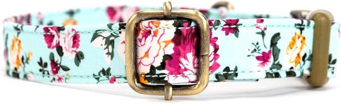 Personalized Dog Collar with Name and Phone Number Engraved,Adjustable Custom Puppy Collar,Organic Cotton Pet Collar for Small Medium Large Boy Girl Dogs in Kuwait