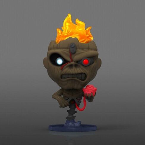 FUNKO POP! ROCKS: Iron Maiden - Eddie 4PK Glow in the Dark Box Set (AE Exclusive) in Saudi Arabia