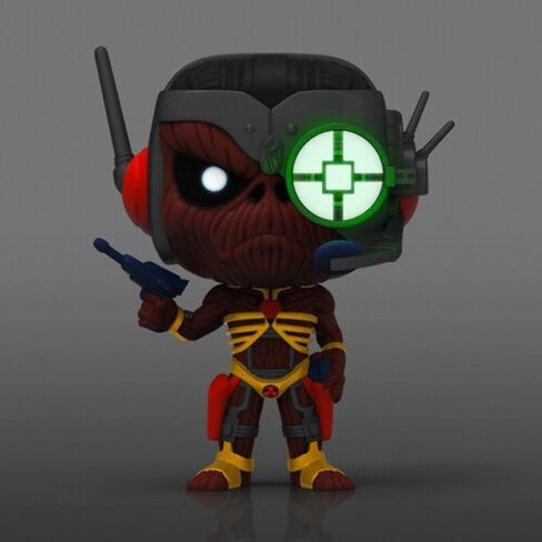 FUNKO POP! ROCKS: Iron Maiden - Eddie 4PK Glow in the Dark Box Set (AE Exclusive) in Saudi Arabia