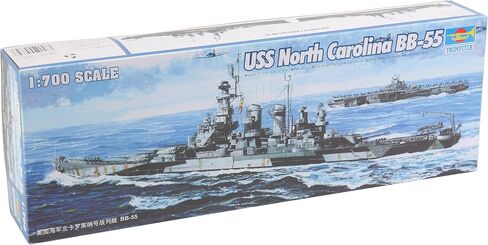 عازف البوق 1/700 USS North Carolina BB55 Battleship Model Kit in Saudi Arabia