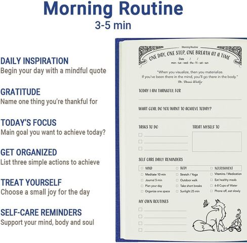 90-Day Self-Love & Mindfulness Journal for Women – Guided Daily Prompts, Gratitude, Goal Setting & Habit Tracker with Weekly Coloring Pages (Undated) in Kuwait