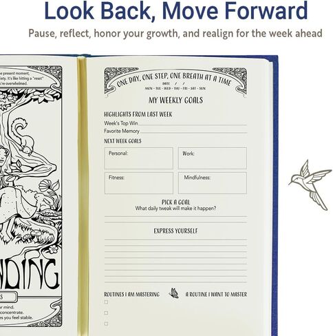 90-Day Self-Love & Mindfulness Journal for Women – Guided Daily Prompts, Gratitude, Goal Setting & Habit Tracker with Weekly Coloring Pages (Undated) in Kuwait