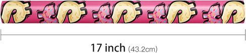 Lezakaa Wrapp Paper Roll - Mini Roll - Lipstick & Lip ، Kiss Mark - Wrap Party Gift For Birthday ، Wridal Shower ، Anniversary ، Day Galentine ، for Girl Women - 17 Inges × 16.4 قدم (23.2 قدم مربع) in Saudi Arabia