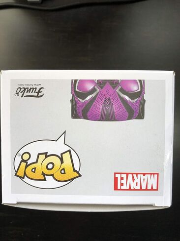 Funko Pop Marvel Collector Corps حصري Black Panther 612 Purple Glow in Saudi Arabia