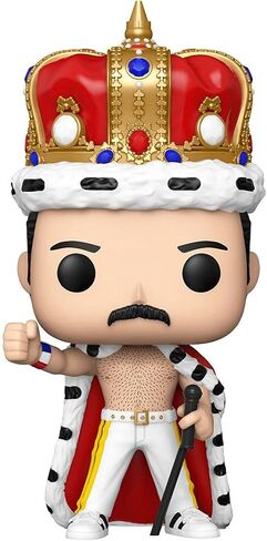 POP Queen - Freddie [Mercury] King Funko Vinyl Figure (Bundled with Compatible Box Protector Case) in Saudi Arabia