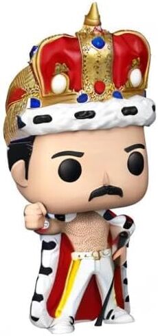 POP Queen - Freddie [Mercury] King Funko Vinyl Figure (Bundled with Compatible Box Protector Case) in Saudi Arabia