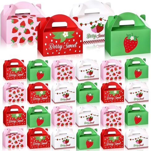 Dunzoom 24 PCS Fall Treat Boxes Fall Party Forms Boxes Pumpkin Maple Party Decorations Gift Goodie Candy Paper Beacs with Handles Autumn Attainers for Harvest Shotgiving Supplies in Saudi Arabia