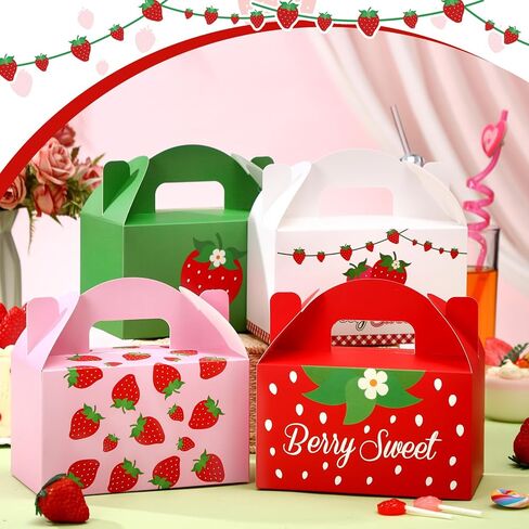 Dunzoom 24 PCS Fall Treat Boxes Fall Party Forms Boxes Pumpkin Maple Party Decorations Gift Goodie Candy Paper Beacs with Handles Autumn Attainers for Harvest Shotgiving Supplies in Saudi Arabia