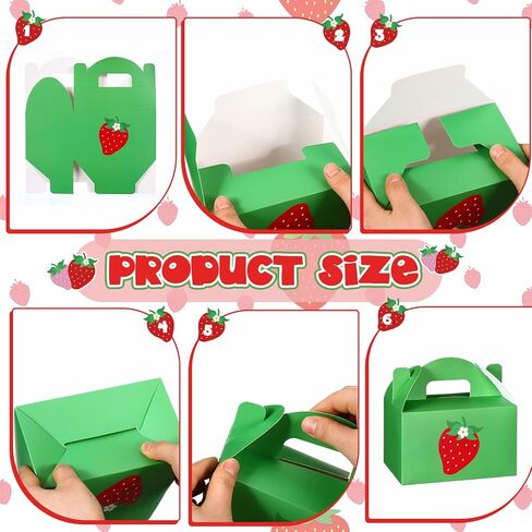 Dunzoom 24 PCS Fall Treat Boxes Fall Party Forms Boxes Pumpkin Maple Party Decorations Gift Goodie Candy Paper Beacs with Handles Autumn Attainers for Harvest Shotgiving Supplies in Saudi Arabia