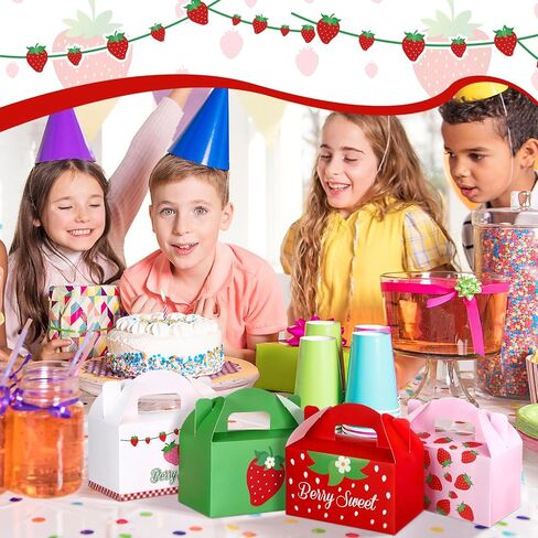 Dunzoom 24 PCS Fall Treat Boxes Fall Party Forms Boxes Pumpkin Maple Party Decorations Gift Goodie Candy Paper Beacs with Handles Autumn Attainers for Harvest Shotgiving Supplies in Saudi Arabia