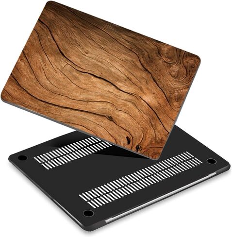 Compatible with MacBook Air M2 Case 13.6 inch Model A2681 A3113 A3240 Release 2022-2025, Abstract Line Plastic Laptop Hard Cover for 13.6" MacBook Air with Retina Display, Blue Block in Kuwait