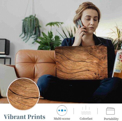 Compatible with MacBook Air M2 Case 13.6 inch Model A2681 A3113 A3240 Release 2022-2025, Abstract Line Plastic Laptop Hard Cover for 13.6" MacBook Air with Retina Display, Blue Block in Kuwait