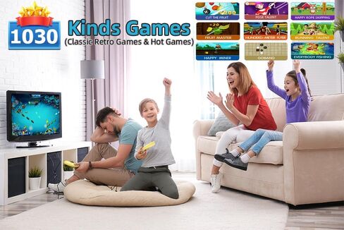 HDMI Musical Electronic Dance Mats with Camera,64G Memory Card,It Features 1030 Games、700 Songs and 81 MV,Double User Fitness Dance Pad Dancing Mat for Kids & Adults, Gift for Boys & Girls in Saudi Arabia
