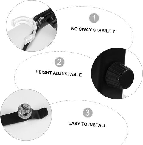 NUOBESTY Adjustable Microscope Lifting Stand Stable Support for Digital Microscopes Easy Installation Height Adjustable Impact Resistant Design for Accurate Viewing in Saudi Arabia