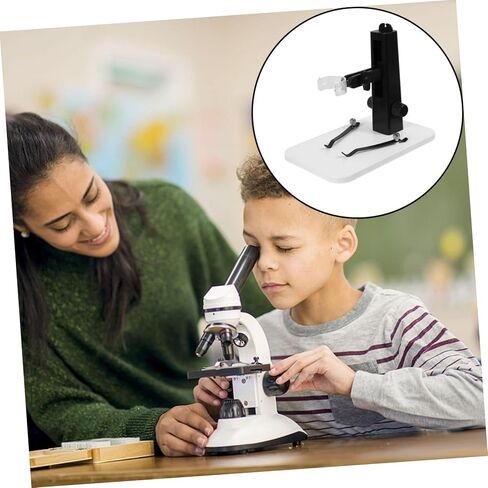 NUOBESTY Adjustable Microscope Lifting Stand Stable Support for Digital Microscopes Easy Installation Height Adjustable Impact Resistant Design for Accurate Viewing in Saudi Arabia