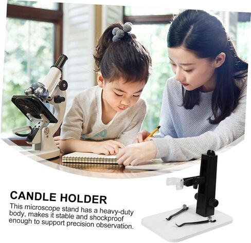 NUOBESTY Adjustable Microscope Lifting Stand Stable Support for Digital Microscopes Easy Installation Height Adjustable Impact Resistant Design for Accurate Viewing in Saudi Arabia